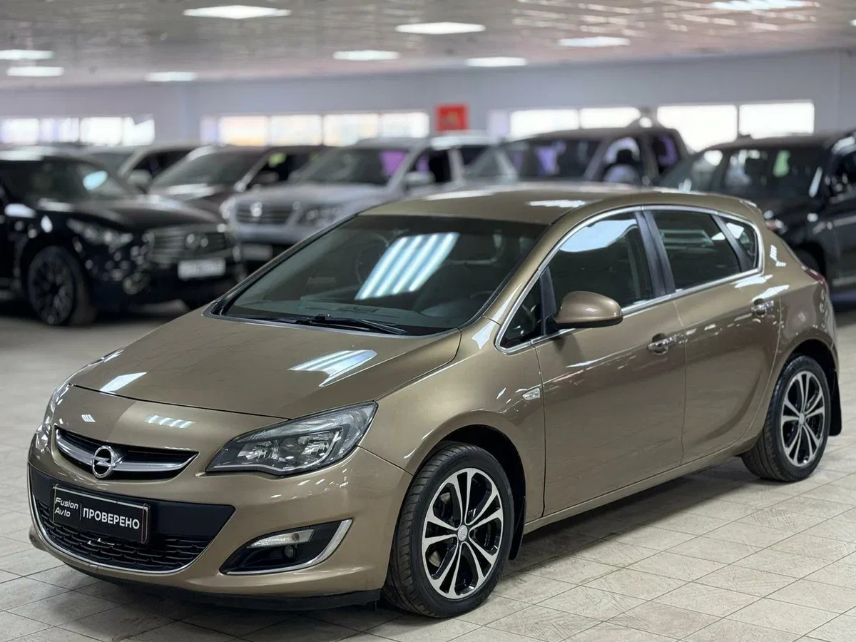 Opel Astra J Рестайлинг