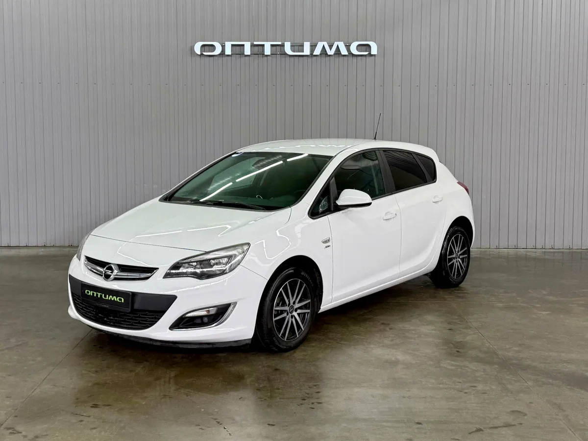 Opel Astra J Рестайлинг