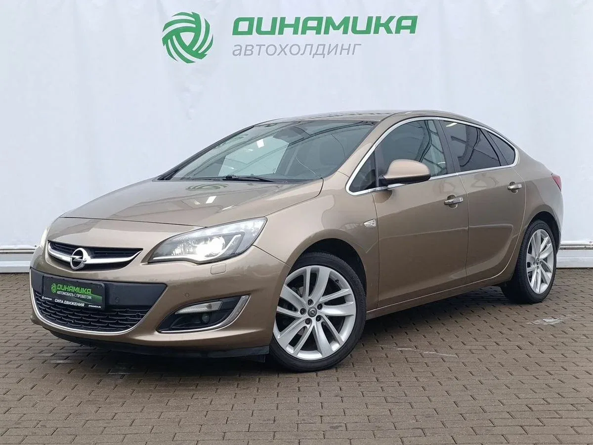 Opel Astra J Рестайлинг