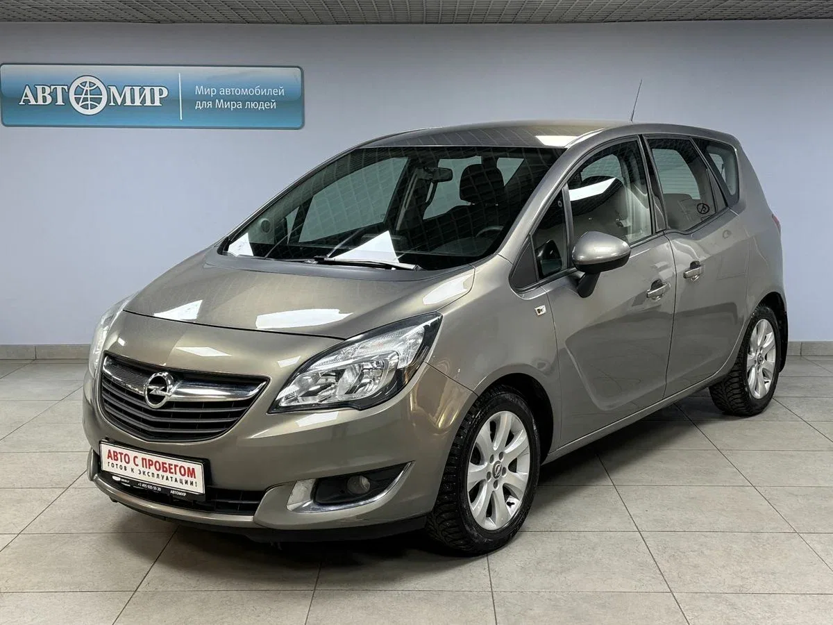 Opel Meriva B Рестайлинг