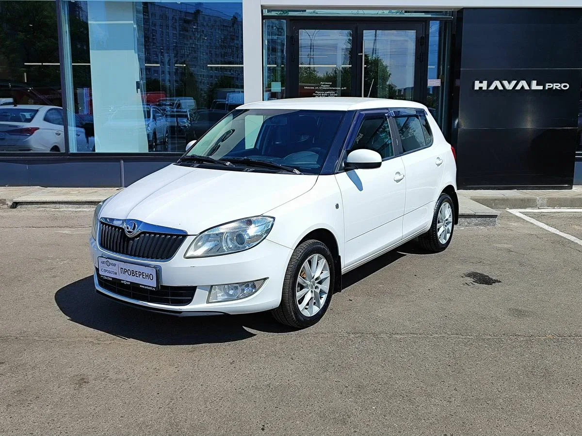 Skoda Fabia II Рестайлинг