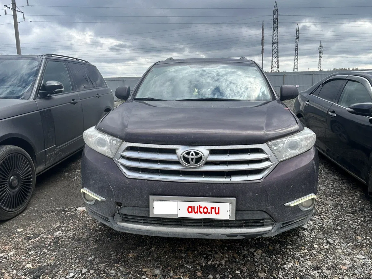 Toyota Highlander II (U40) Рестайлинг