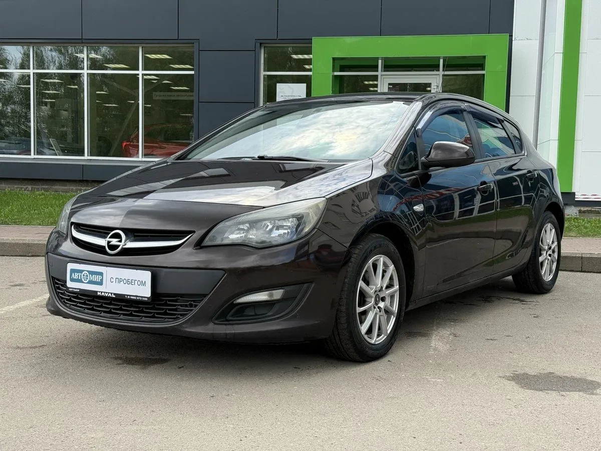 Opel Astra J Рестайлинг
