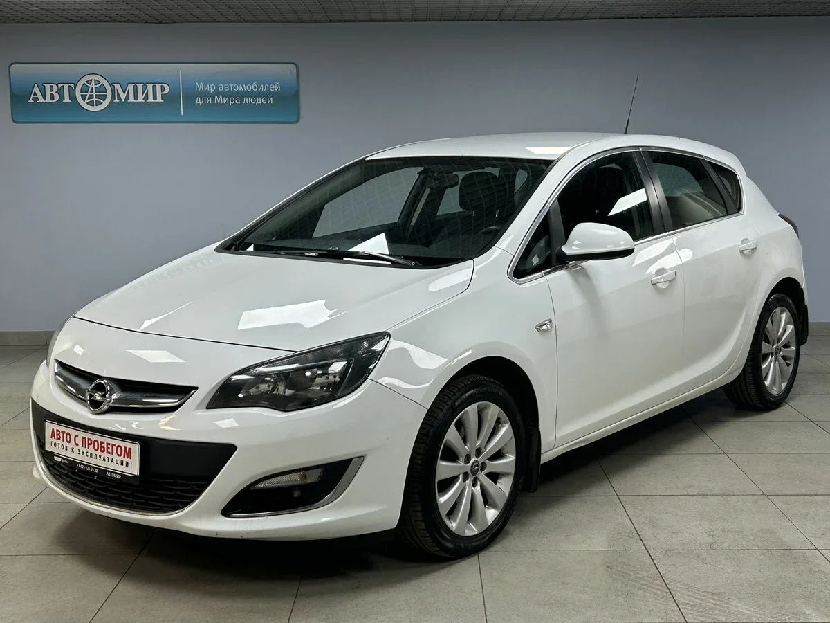 Opel Astra J Рестайлинг