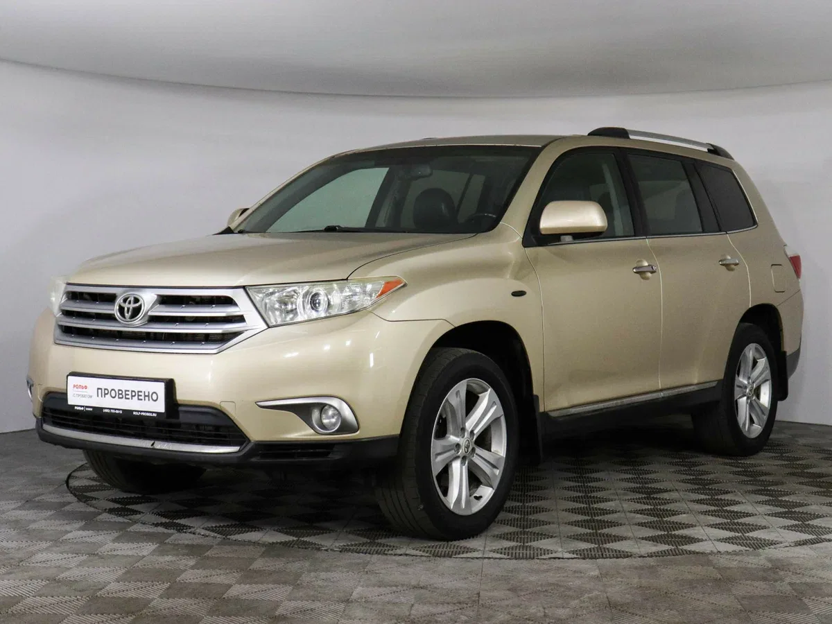Toyota Highlander II (U40) Рестайлинг