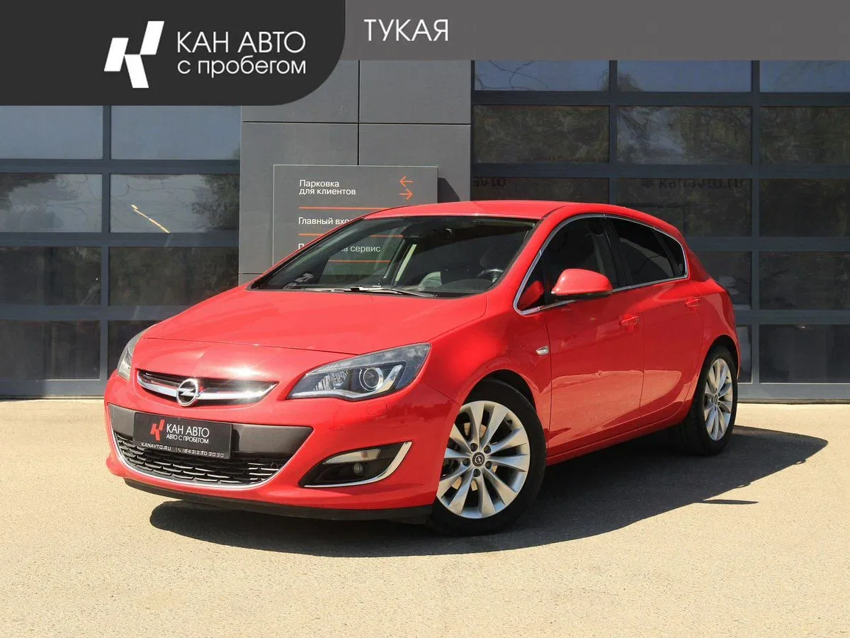 Opel Astra J Рестайлинг
