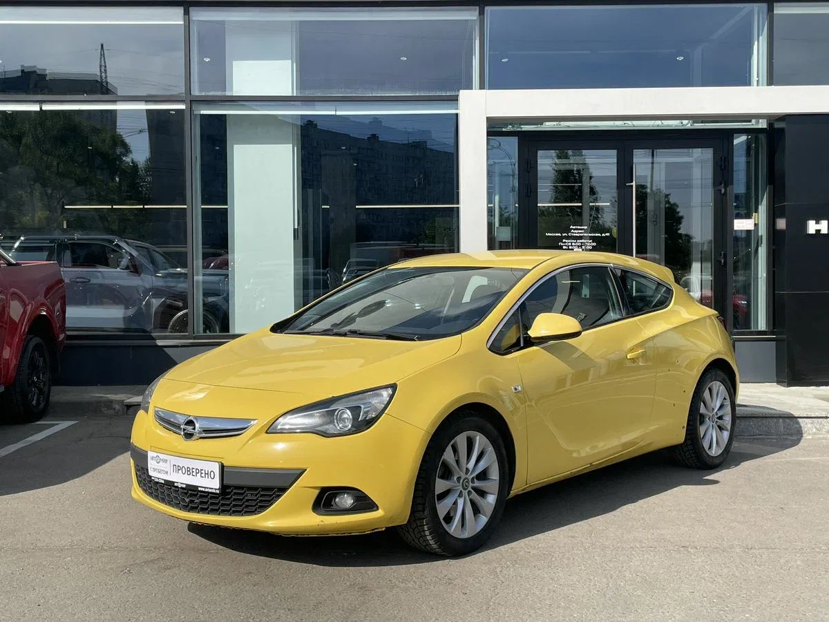 Opel Astra J Рестайлинг