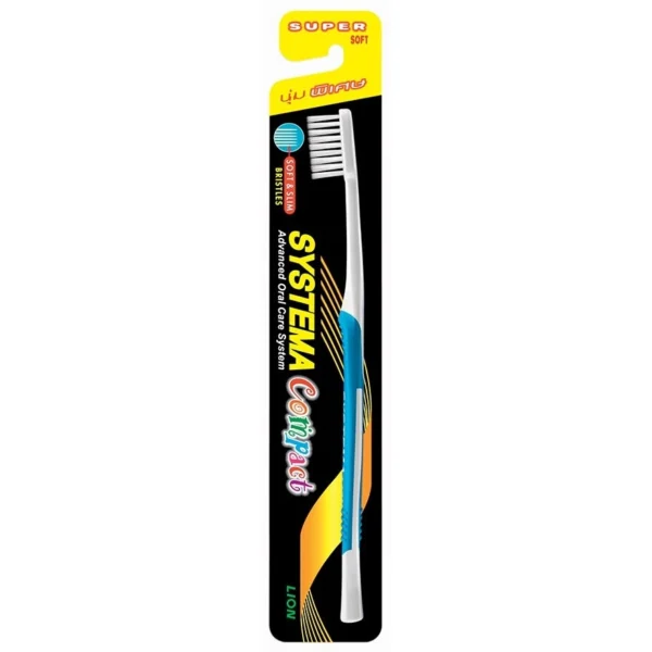 Systema Toothbrush Soft  Slim Compact Super Soft 1'S (Mix Color) Оригинал