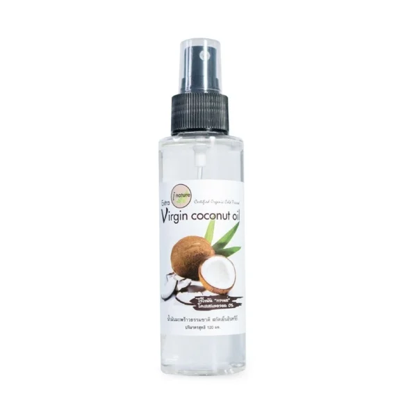 I-nature Extra Virgin Coconut oil Organic cold press 100 ( 120 ml.) Pump Оригинал