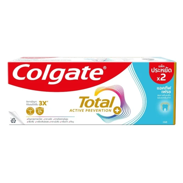 Colgate Toothpaste Total Active Fresh 150 G.Twin Pack Оригинал