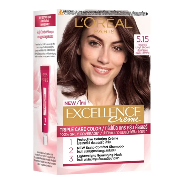 L'Oreal Paris Excellence Creme No.5.15 Frosted Light Brown Оригинал