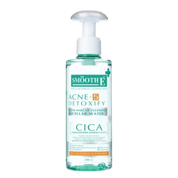 Smooth E Acne Clear Makeup Cleansing Water 200 Ml. Оригинал