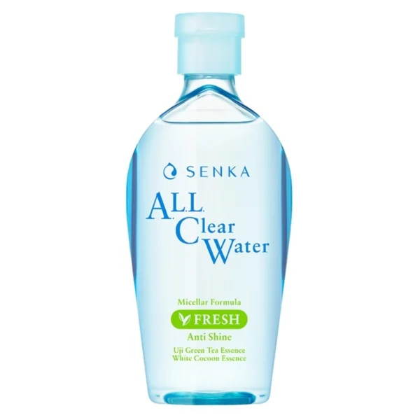 Senka A.L.L Clear Water Micellar Formula Fresh 230 Ml. เช็ดล้างเครื่องสำอาง Оригинал