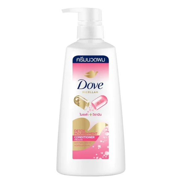 Dove Conditioner Micellar Vitamin Detox Nourishment 410 Ml. ครีมนวด ผมมัน ดีท็อกซ์ Оригинал