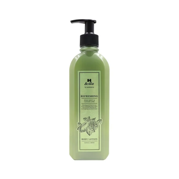 H Bella By Watsons Refreshing Wild Mint  Caviar Lime Body Lotion 300ml Оригинал