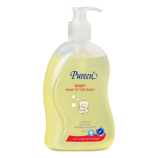 Pureen Baby Head To Toe Wash 500 Ml. Оригинал