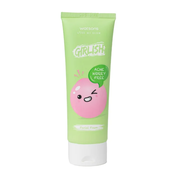Watsons Girlish Acne Worry Free Facial Foam 100ml. Оригинал