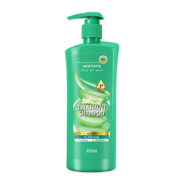 Watsons Treatment Shampoo Aloe Vera for Itchy Scalp 400ml. Оригинал