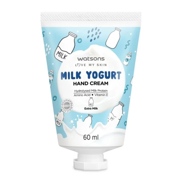 Watsons Milk Yogurt Hand Cream Extra Milk 60ml. Оригинал