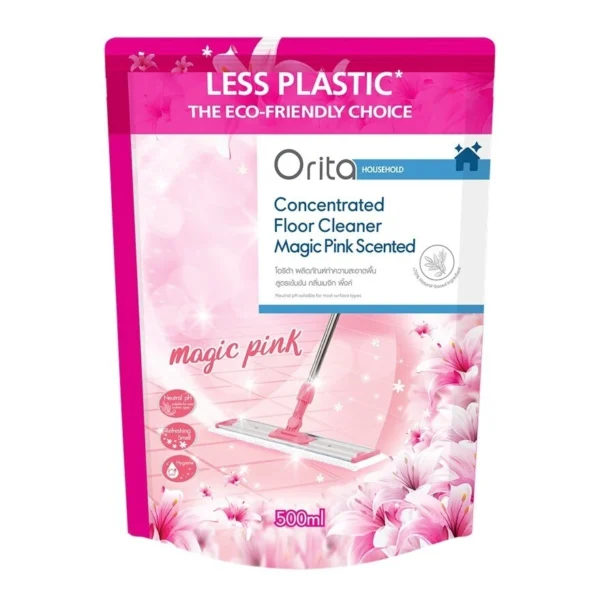 Orita Concentrated Floor Cleaner Magic Pink Scented 500ml. Оригинал