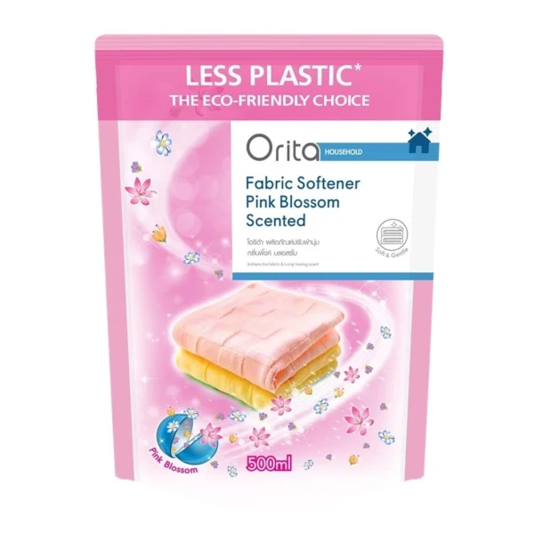 Orita Fabric Softener Pink Blossom Scented 500ml. Оригинал