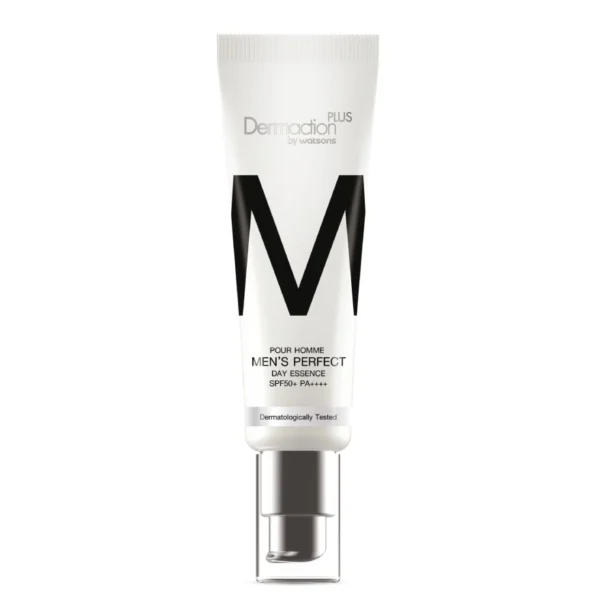 Dermaction Plus by Watsons Pour Homme Men Perfect Day Essence SPF50+ PA++++  30ml. Оригинал