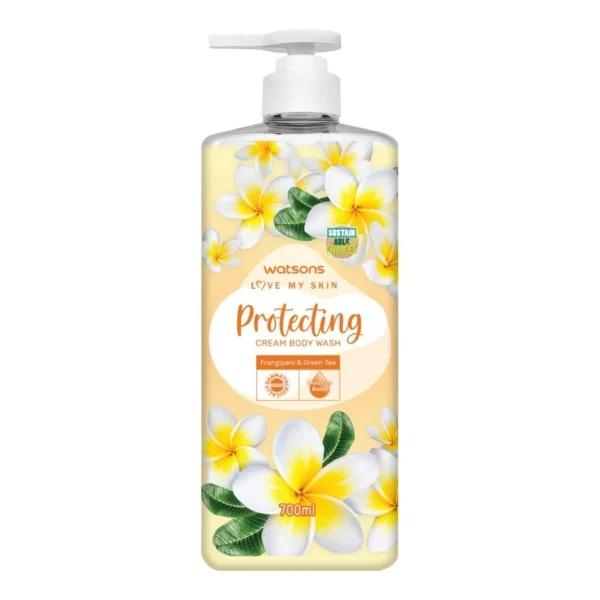 Watsons Love My Skin Protecting Cream Body Wash 700ml. Оригинал