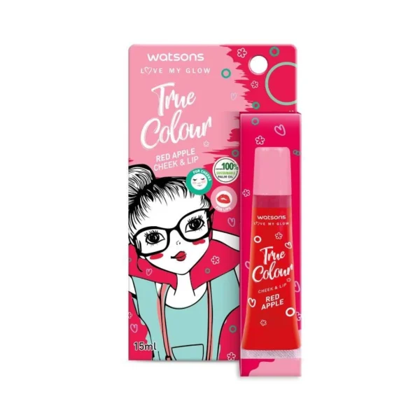 Watsons True Colour Red Apple CheekLip 15ml Оригинал