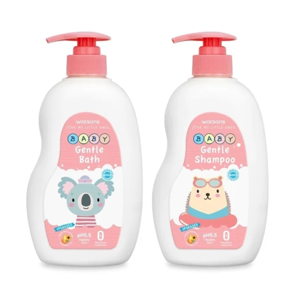 Watsons Gentle Baby Bath+Shampoo 500ml. Оригинал