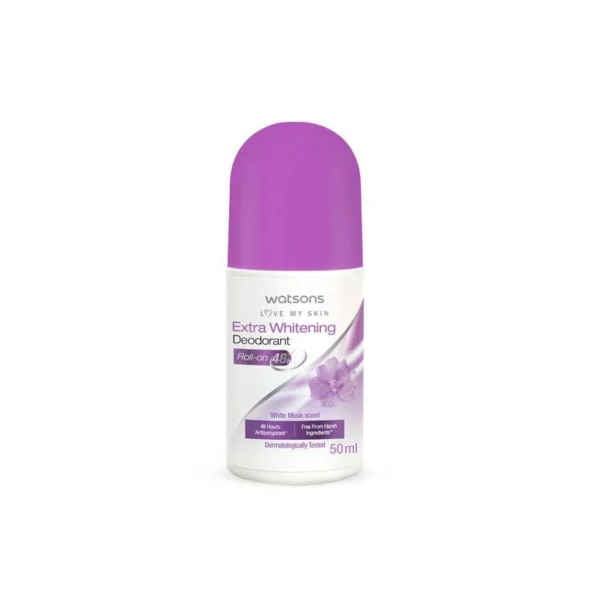 Watsons Extra Whitening Deodorant Roll-on 50ml Оригинал