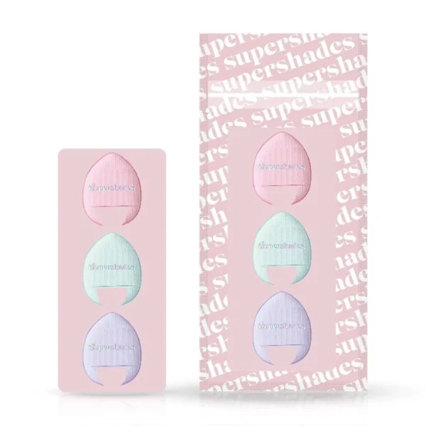 Supershades Mini Cushion Puff 3pcs. Оригинал