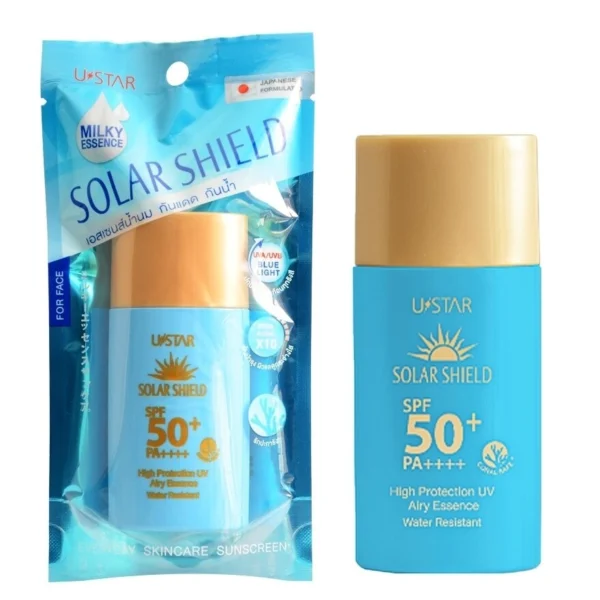 Ustar Solar Shield High Protection UV Airy Essence SPF50+ PA++++ 25ml. Оригинал