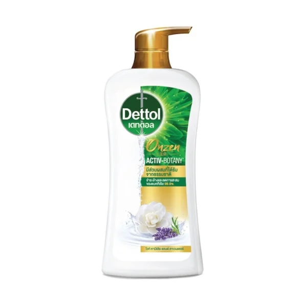 Dettol Shower Gel Onzen Active-Botany White Camelia  Lavender 450 G. Оригинал