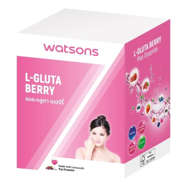 Watsons L-Gluta Berry (Dietary Supplement Product) 10 sachets Оригинал
