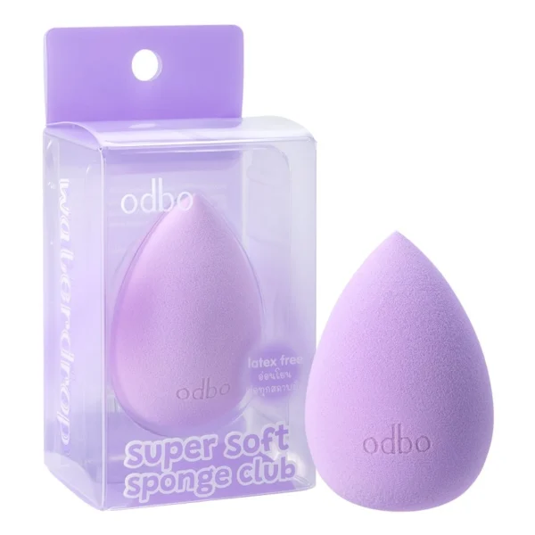 Odbo Super Soft Sponge Club 1pcs. Purple Оригинал