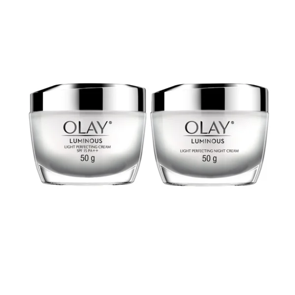 Olay Luminous Light Perfecting Day Cream SPF 15 PA++ 50 G.+Night Cream 50 G. Оригинал