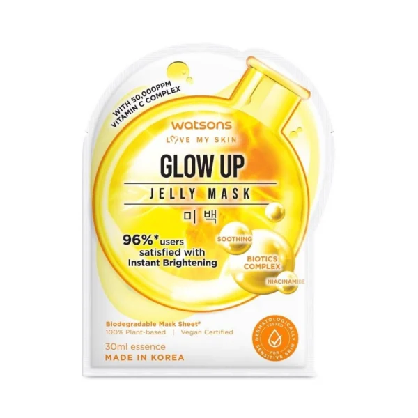 Watsons Glow Up Jelly Mask 1 sheet. Оригинал