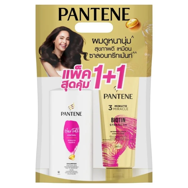 Pantene Hair Fall Control Set (Shampoo 380 Ml.+Conditioner 270 Ml.) Оригинал