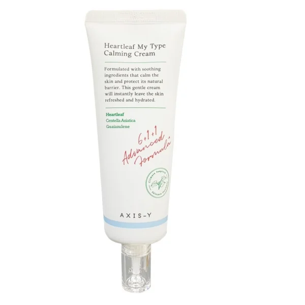 Axis-Y Heartleaf My Type Calming Cream 60 Ml. ครีม บำรุงผิว ชุ่มชื้น Оригинал