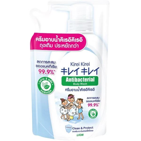 Kirei Kirei Antibacterial Body Wash Clean  Protect Refill 400 Ml.ครีมอาบน้ำ สบู่เหลว Оригинал