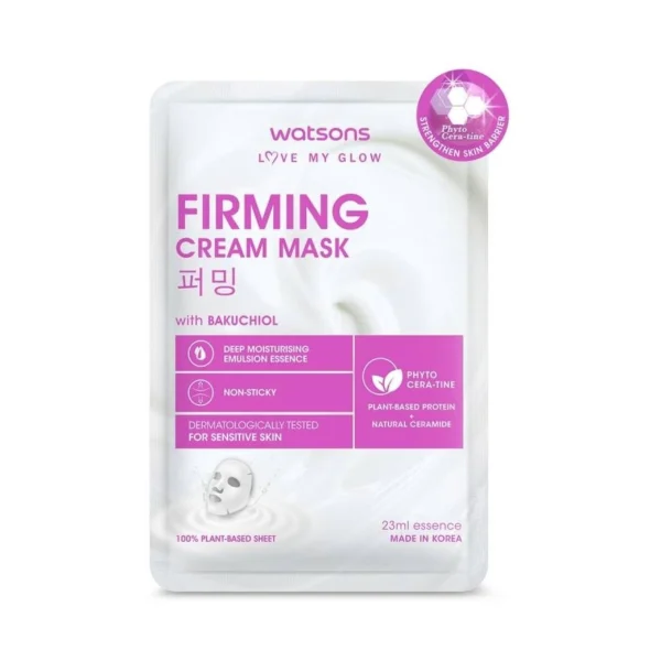 Watsons Firming Cream Mask 1 sheet. Оригинал