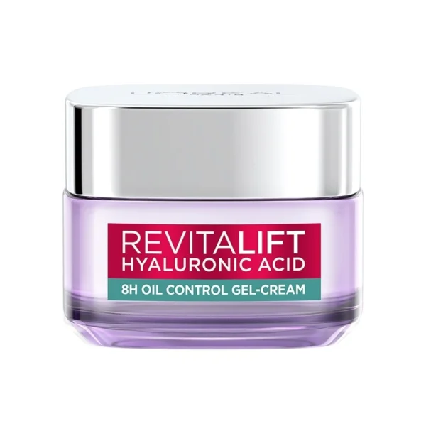 L'Oreal Paris Revitalift Hyaluronic Acid 8H Oil Control Gel-Cream 50 Ml. Оригинал