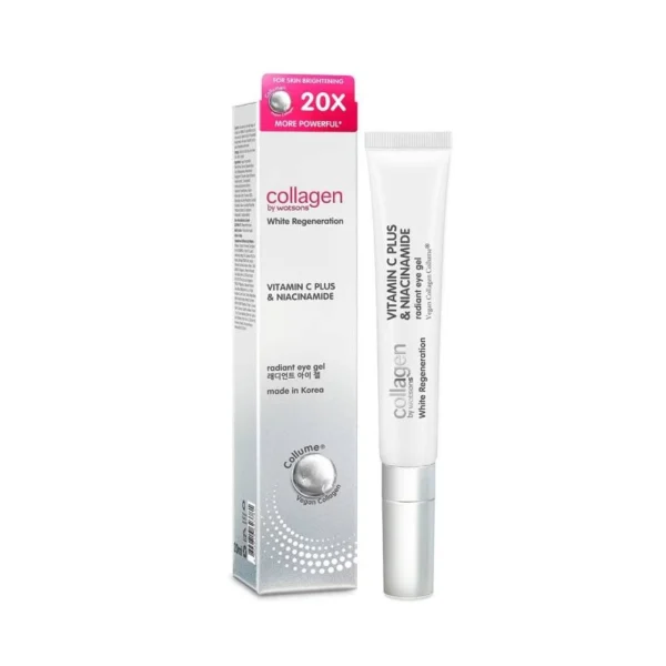 Collagen by Watsons White Regeneration Vitamin C Plus  Niacinamide Eye Gel  20 ml. Оригинал
