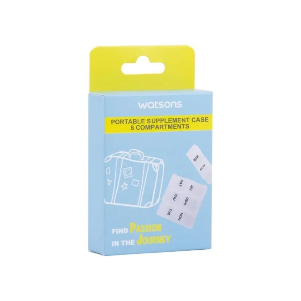 Watsons Pill Box 8 compartments 1 pcs. Оригинал