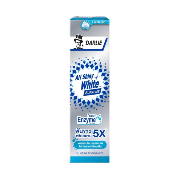 Darlie Toothpaste All Shiny White Supreme Enzyme Fresh Mint 60 G. Оригинал