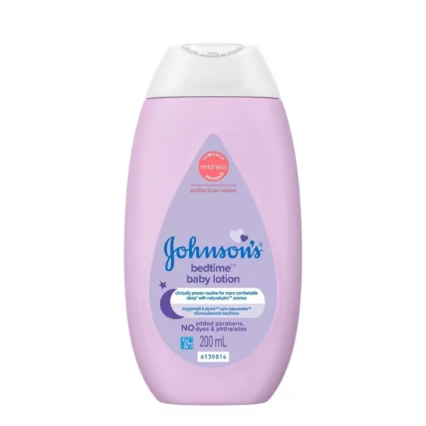 Johnson's Baby Lotion Bedtime 200 Ml. โลชั่นบำรุงผิวกาย Оригинал