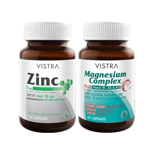 Vistra Zinc 20 Cap+Magnesium Complex 30Cap+ Оригинал