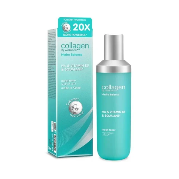 Collagen by Watsons Hydro Balance HA  Vitamin B5  Squalane Moist Toner 130 ml. Оригинал