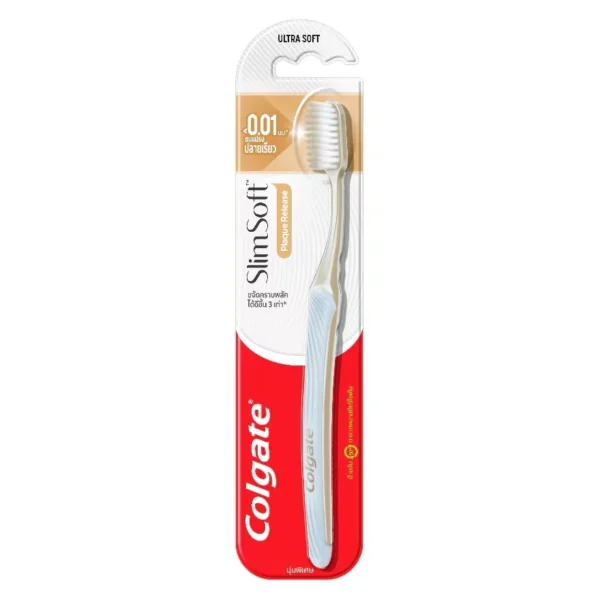 Colgate Toothbrush Slim Soft Plaque Release 1'S Оригинал