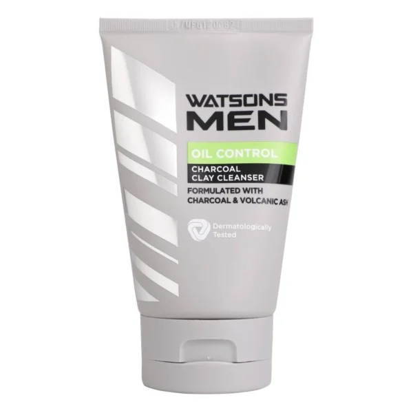 Watsons Men Charcoal Oil Control Clay 100g. Оригинал